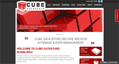 Desktop Screenshot of cubedatastore.com